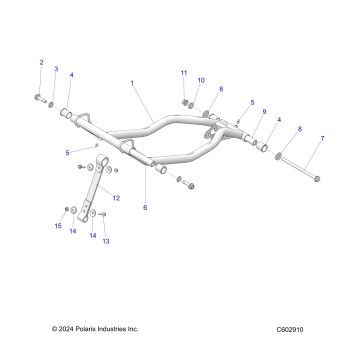 SUSPENSION, TORQUE ARM - J25DNCX/DNFX (C602910)