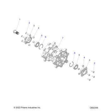 DRIVE TRAIN, DRIVESHAFT ASM. - J23FBLXXXA/FBRXXXA (C602344)