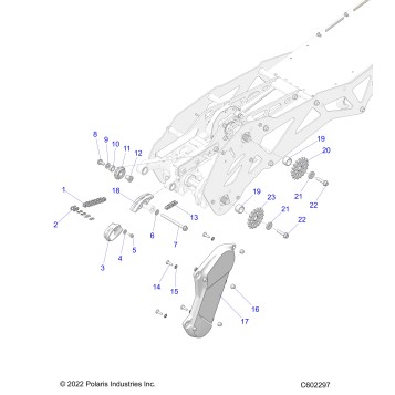 DRIVE TRAIN, CHAIN DRIVE - J23UNGX/UNHX (C602297)