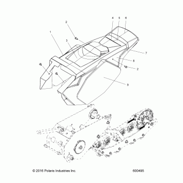 BODY, COWLING - J17RTAXXXA (600495)
