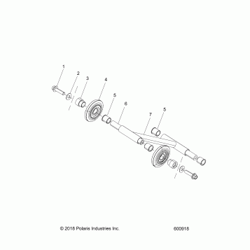 SUSPENSION, STABILIZER ARM ASM. - J20RTAXXXA (600918)