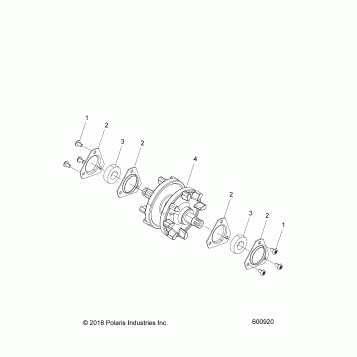 DRIVE TRAIN, DRIVESHAFT ASM. - J20RTAXXXA (600920)