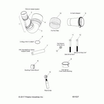 INSTALL KIT (SVC) - J19VCAXXXA (601027)