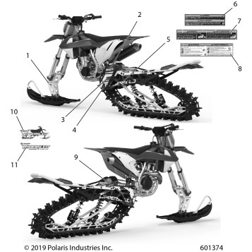 BODY, DECALS, RIOT 120 (ALL OPTIONS) - J23DRB/DRE/DRG/DRH (601374)