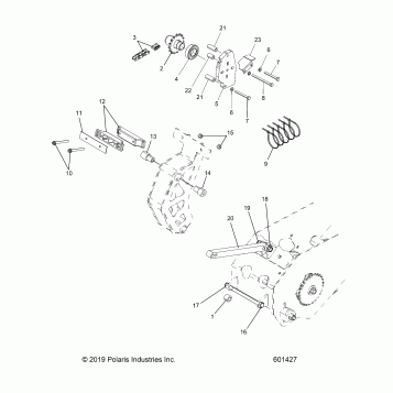 DRIVE TRAIN, FIT KIT (FOR YAMAHA�) - J20RTAXXXA (601427)