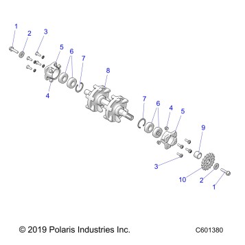 DRIVE TRAIN, DRIVESHAFT ASM. - J20DRBXXX/DRCXXX ALL OPTIONS (C601380)