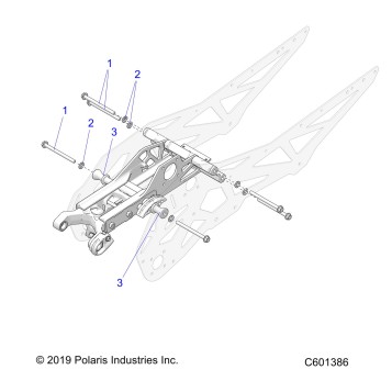 CHASSIS, SUBFRAME TO TUNNEL MOUNTING - J23DRBX/DREX/DRGX/DRHX/DMCX/DMFX/DMGX/DMXH ALL OPTIONS (C601386)