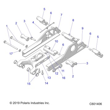 CHASSIS, SUB FRAME ASM., SX - J21FBGXXXA (C601406)