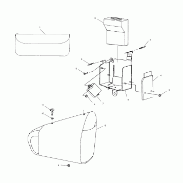 ELECTRICAL, ECM BOX & TOOL KIT - V99CB15DB (4947594759B007)