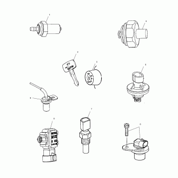 ELECTRICAL, SENSORS and SWITCHES - V99CB15DB (4947594759B011)
