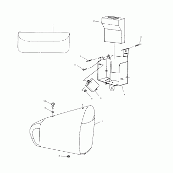 ELECTRICAL, ECM BOX and TOOL KIT - V99CB15LCZ (4952535253B007)