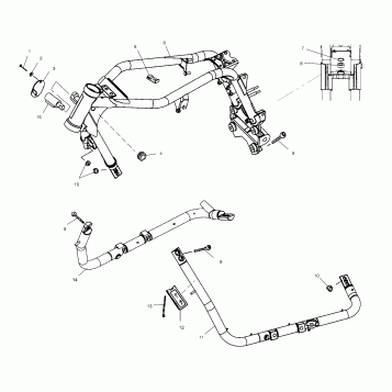 CHASSIS, MAIN FRAME - V00CS15DC (4952625262A005)