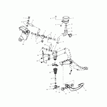 BRAKES, REAR - V00CS15DC (4952625262B004)