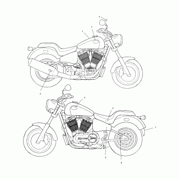 BODY, DECALS - V00CS15DC (4952625262B008)