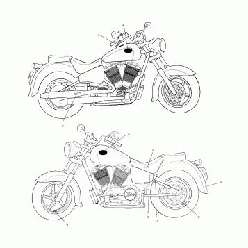 BODY, DECALS - V00CB15DCS (4960146014B009)