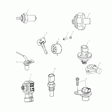 ELECTRICAL, SENSORS and SWITCHES - V99CB15LCZ (4952535253B011)