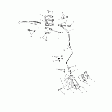 BRAKES, FRONT - V01CD15CC (4966146614B001)