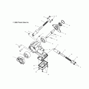 ENGINE, OIL PUMP - V01CD15CC (4966126612C009)