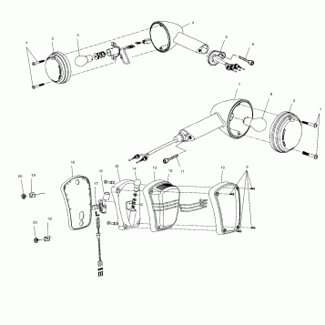 ELECTRICAL, TAILLIGHT and TURN SIGNAL - V01CD15CC (4966146614A014)