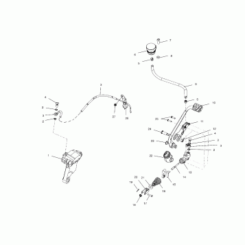 BRAKES, REAR - V01CD15CC (4966146614B002)