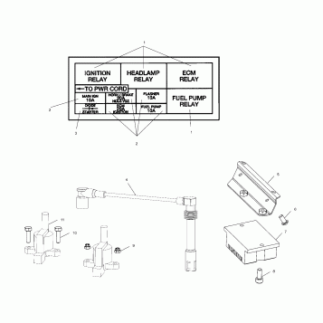 ELECTRICAL, HARNESSES - V01CD15CC (4966146614B009)