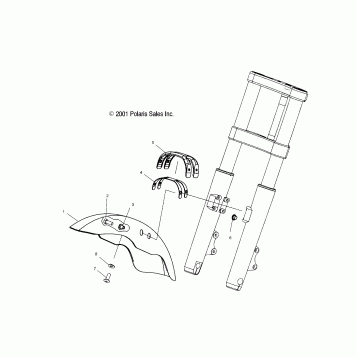 BODY, MIRRORS and FRONT FENDER - V01CS15DA (4966166616A010)