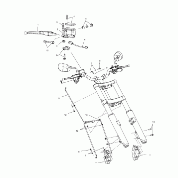 BRAKES, FRONT - V01CS15DA (4966166616B001)