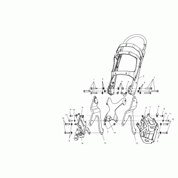 CHASSIS, SUBFRAME - V02TB16/ALL OPTIONS (4976287628A04)