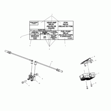 ELECTRICAL, HARNESSES - V02TB16/ALL OPTIONS (4976287628B14)