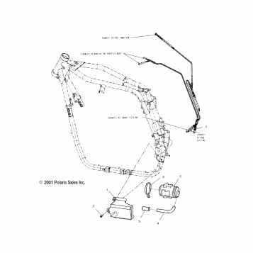FUEL SYSTEM, EVAP SYSTEM - V01CD15LC (4976307630D08)