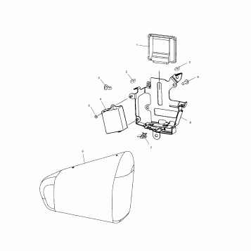 ELECTRICAL, ECM BOX - V02CB16/ALL OPTIONS (4976327632B07)