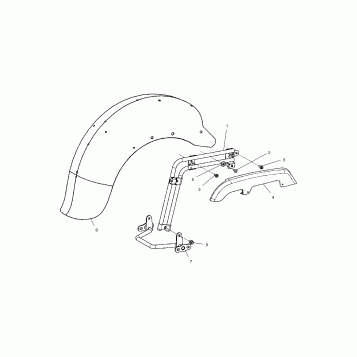 SUSPENSION, STRUT and HANGER MOUNTING - V02TB16/ALL OPTIONS (4976287628B04)