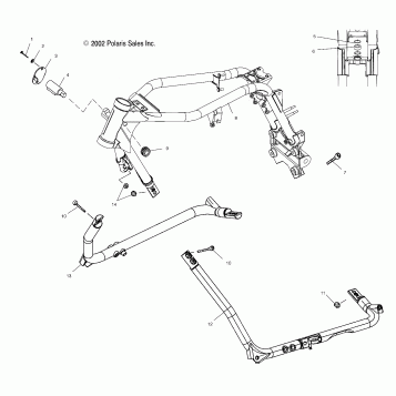 CHASSIS, MAIN FRAME - V03CB16/ALL OPTIONS (4983648364A03)