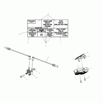 ELECTRICAL, HARNESSES - V03CB16/ALL OPTIONS (4983648364B14)
