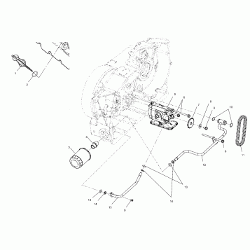 ENGINE, OIL PUMP MOUNTING - V03CB16/ALL OPTIONS (4983648364D01)