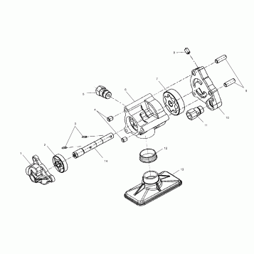 ENGINE, OIL PUMP - V03TB16/ALL OPTIONS (4983668366D02)