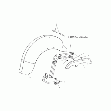 SUSPENSION, STRUT and HANGER MOUNTING - V04TB16/ALL OPTIONS (4989528952B05)