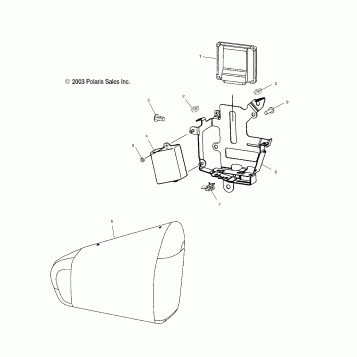 ELECTRICAL, ECM BOX - V04TB16/ALL OPTIONS (4989528952B11)