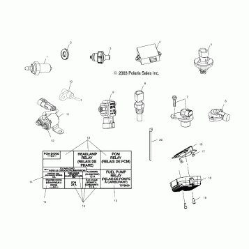 ELECTRICAL, HARNESSES, SENSORS and SWITCHES - V04TB16/ALL OPTIONS (4989528952C02)