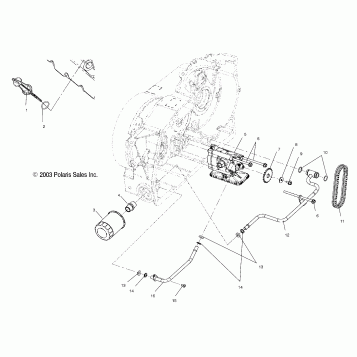 ENGINE, OIL PUMP MOUNTING - V04TB16/ALL OPTIONS (4989528952D02)