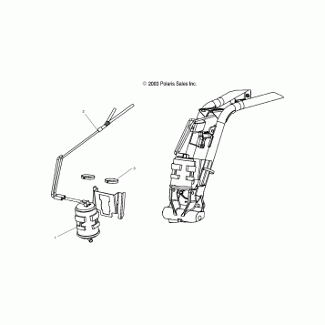 FUEL SYSTEM, EVAP SYSTEM - V04TB16/ALL OPTIONS (4989528952D11)