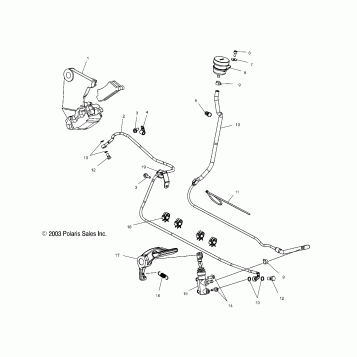 BRAKES, REAR - V04GB16/NC16/ALL OPTIONS (4989548954B13)