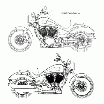 BODY, DECALS - V04GB16/NC16/ALL OPTIONS (4989548954C05)