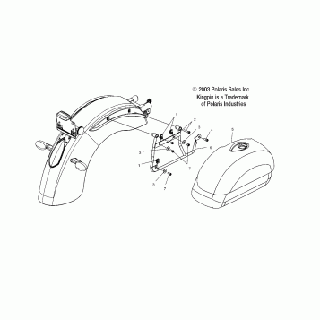 BODY, SADDLEBAG ASM. - V04CB16/ALL OPTIONS (4989568956B09)