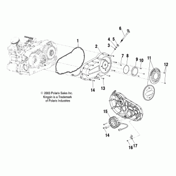 DRIVE TRAIN, PRIMARY COVER - V04CB16/ALL OPTIONS (4989568956D07)