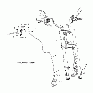 BRAKES, FRONT - V05AB16/EC16/GB16ALL OPTIONS (4996239623B10)