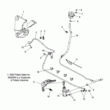 BRAKES, REAR - V05CB16/DC16/ALL OPTIONS (4996259625B13)
