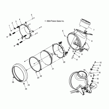 ELECTRICAL, HEADLIGHT - V05TB16/ALL OPTIONS (4996279627B03)