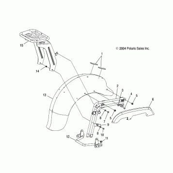 SUSPENSION, STRUT and HANGER MOUNTING - V05TB16/ALL OPTIONS (4996279627B06)