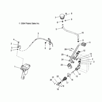 BRAKES, REAR - V05TB16/ALL OPTIONS (4996279627B09)